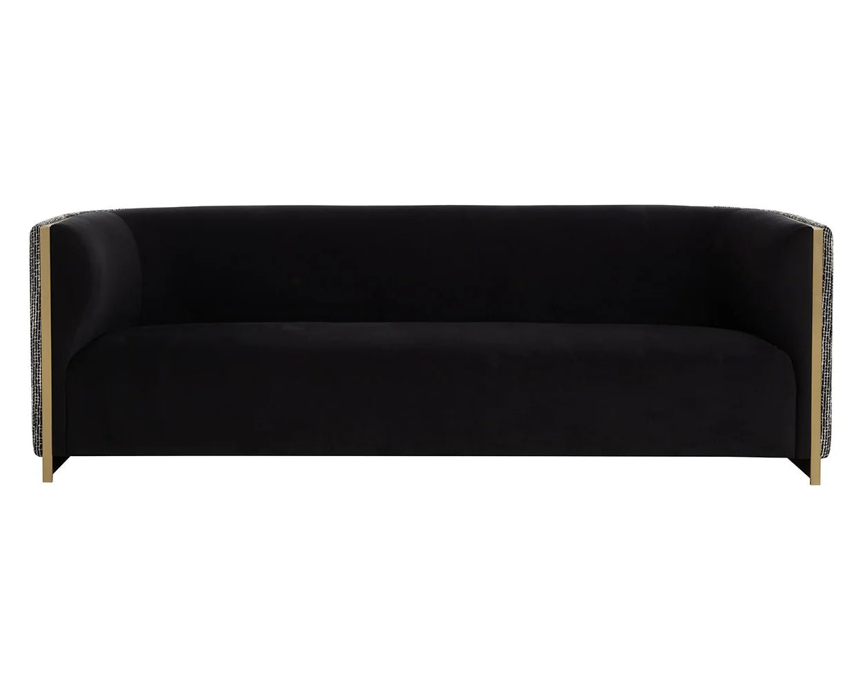 Larron Sofa - Abbington Black / Hobbes Night - Central Designs
