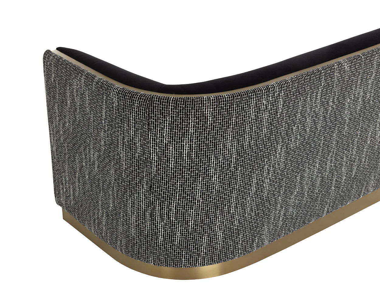 Larron Sofa - Abbington Black / Hobbes Night - Central Designs