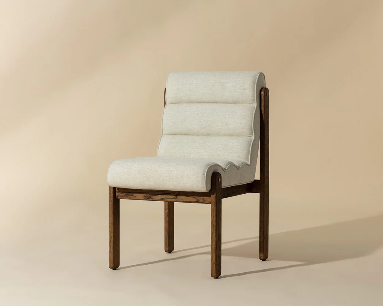 Bertie Dining Chair - Geralt Linen - Central Designs