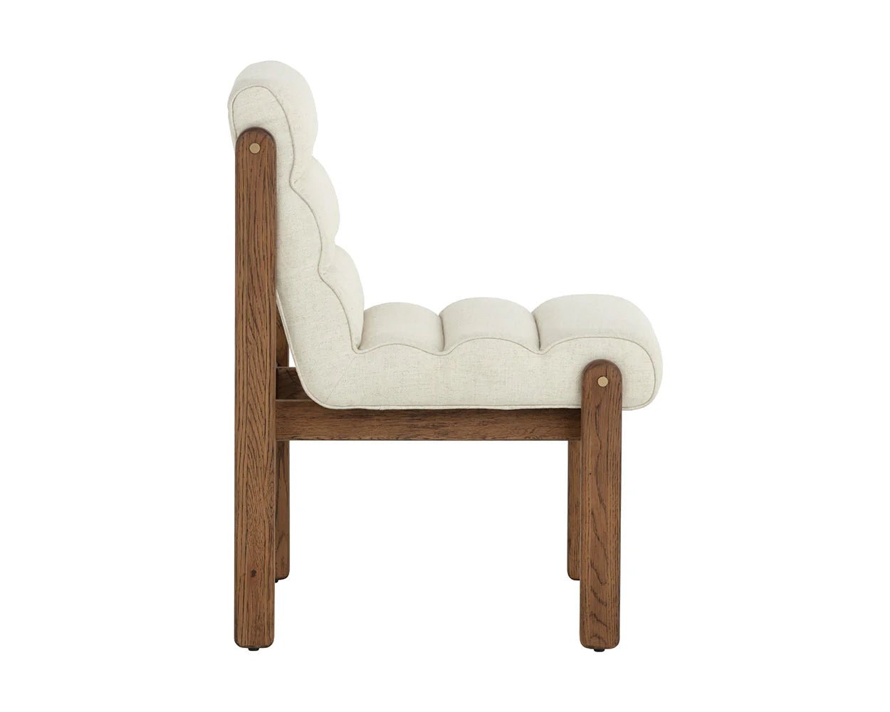 Bertie Dining Chair - Geralt Linen - Central Designs