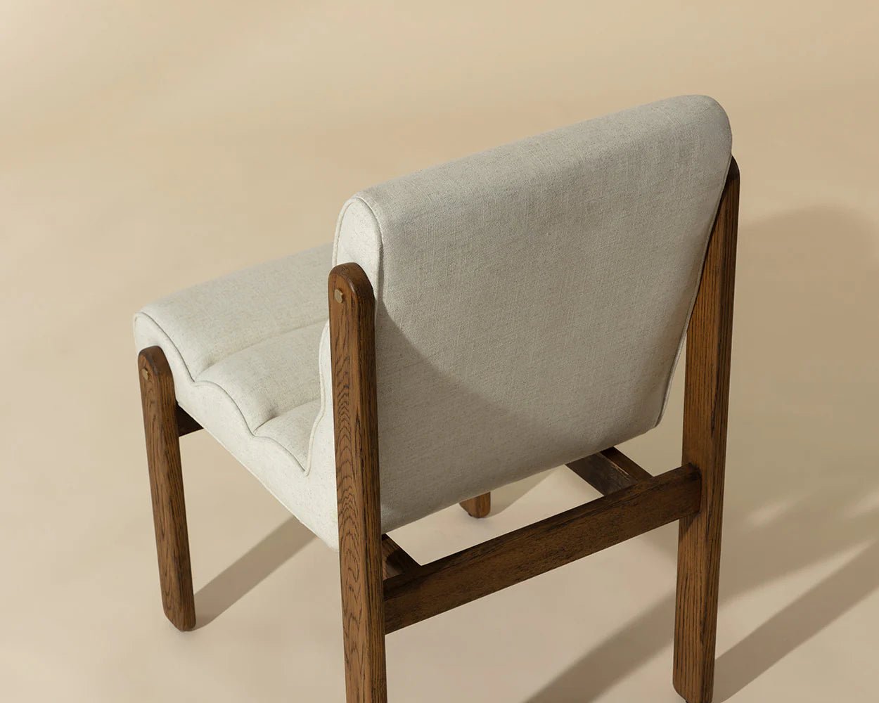 Bertie Dining Chair - Geralt Linen - Central Designs