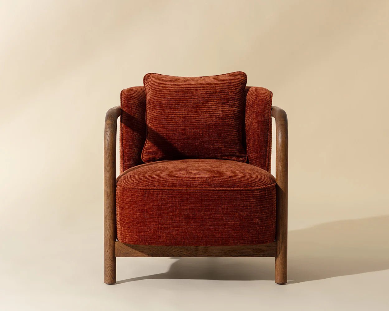 Beatrice Lounge Chair - Opera Spice - Central Designs