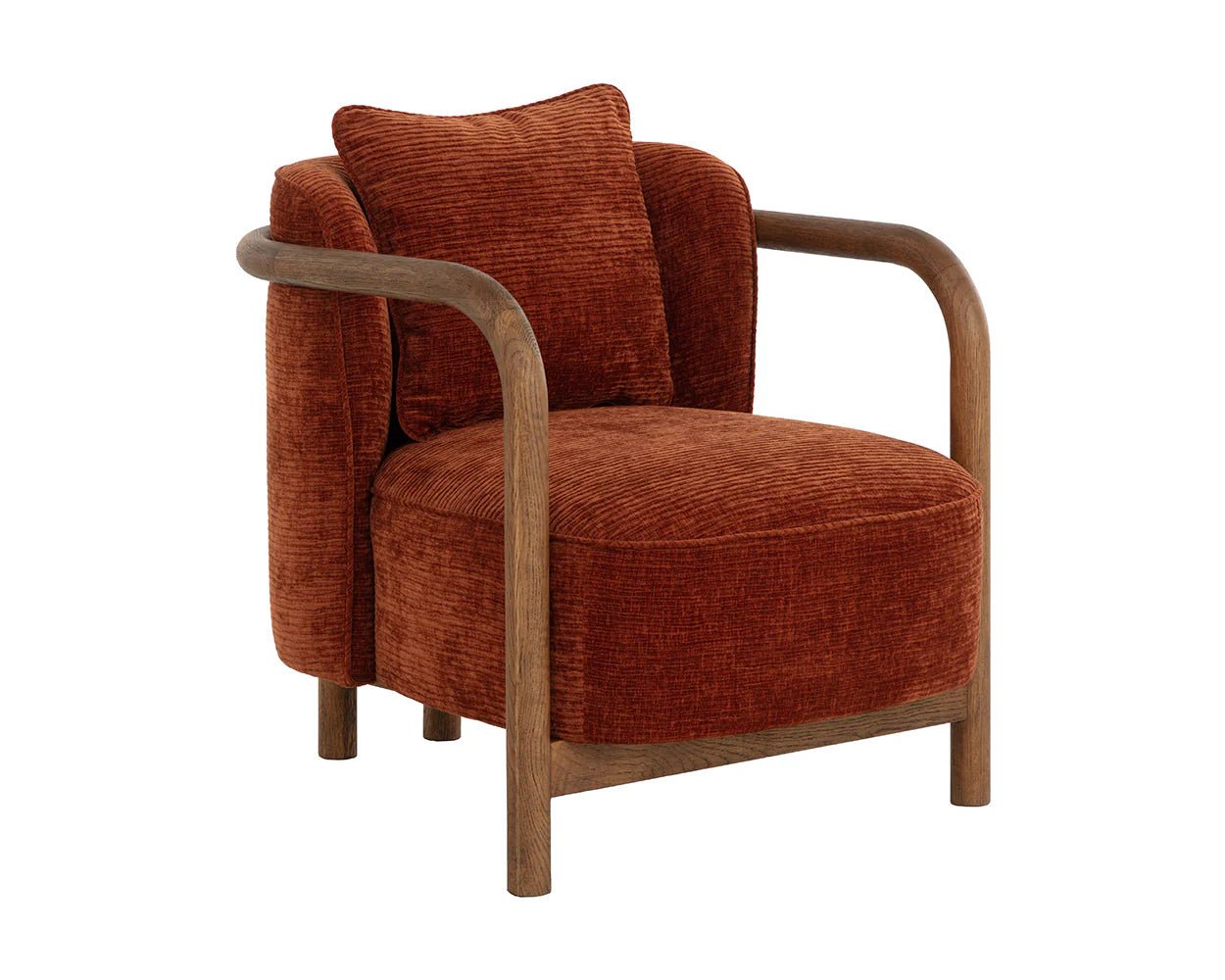 Beatrice Lounge Chair - Opera Spice - Central Designs