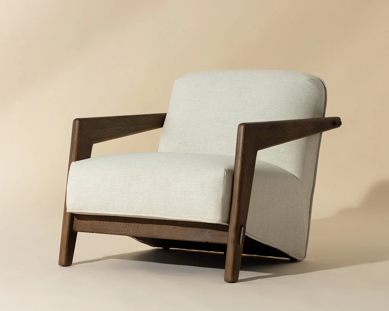 Bosco Lounge Chair - Geralt Linen - Central Designs