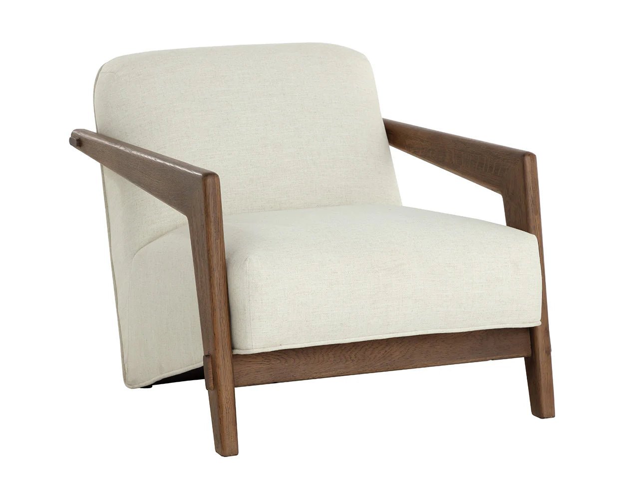 Bosco Lounge Chair - Geralt Linen - Central Designs