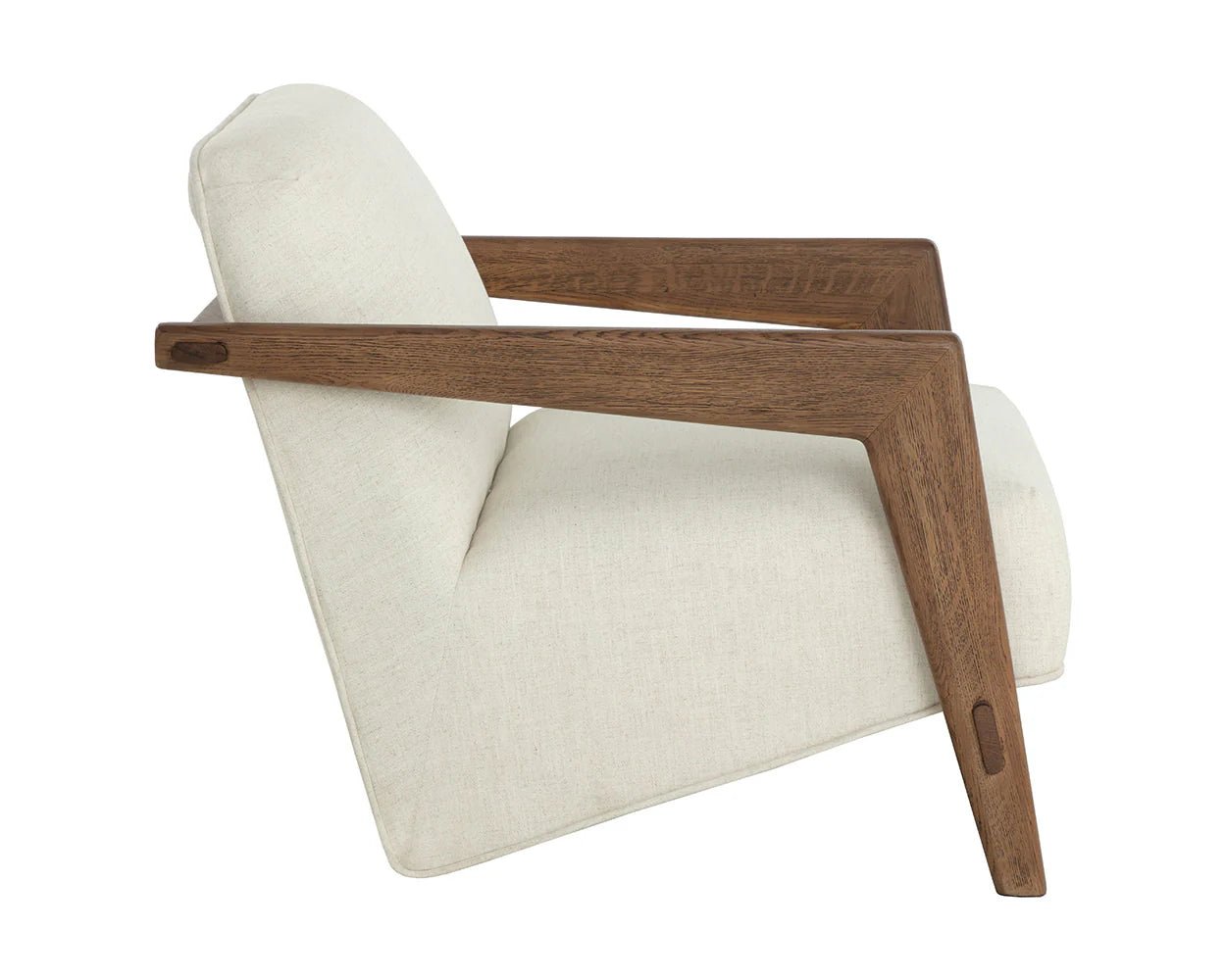 Bosco Lounge Chair - Geralt Linen - Central Designs