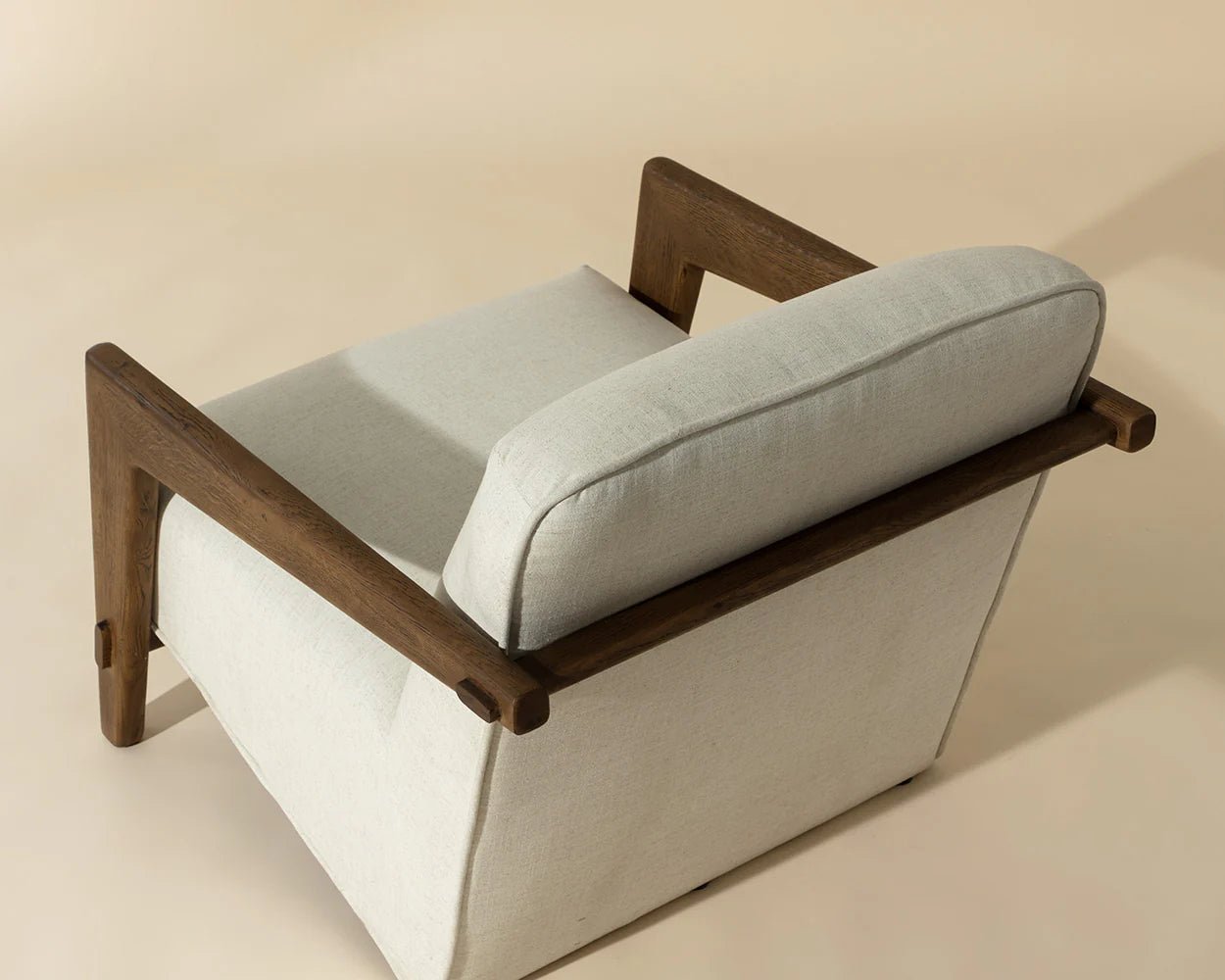 Bosco Lounge Chair - Geralt Linen - Central Designs