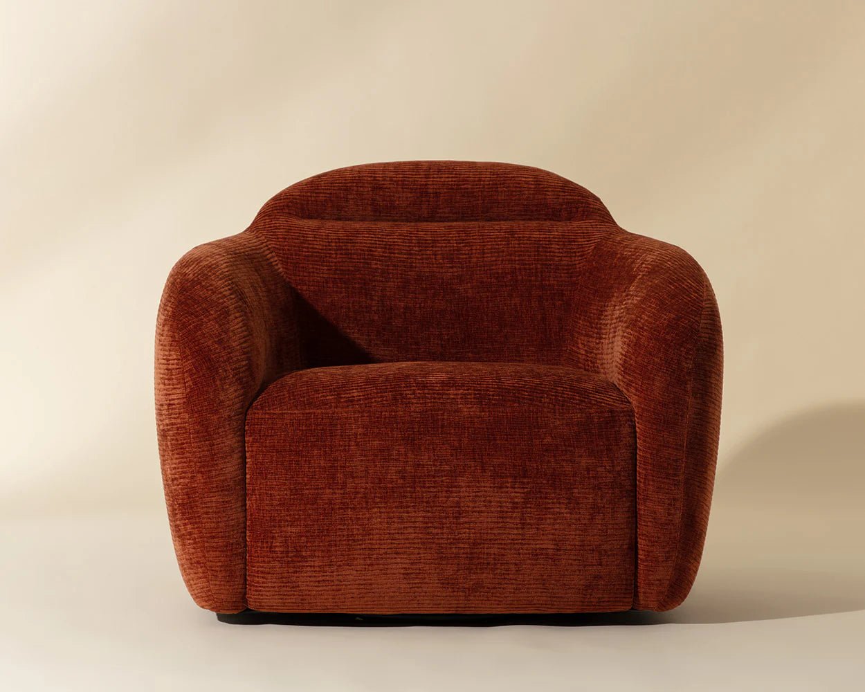 Ismo Swivel Lounge Chair - Opera Spice - Central Designs