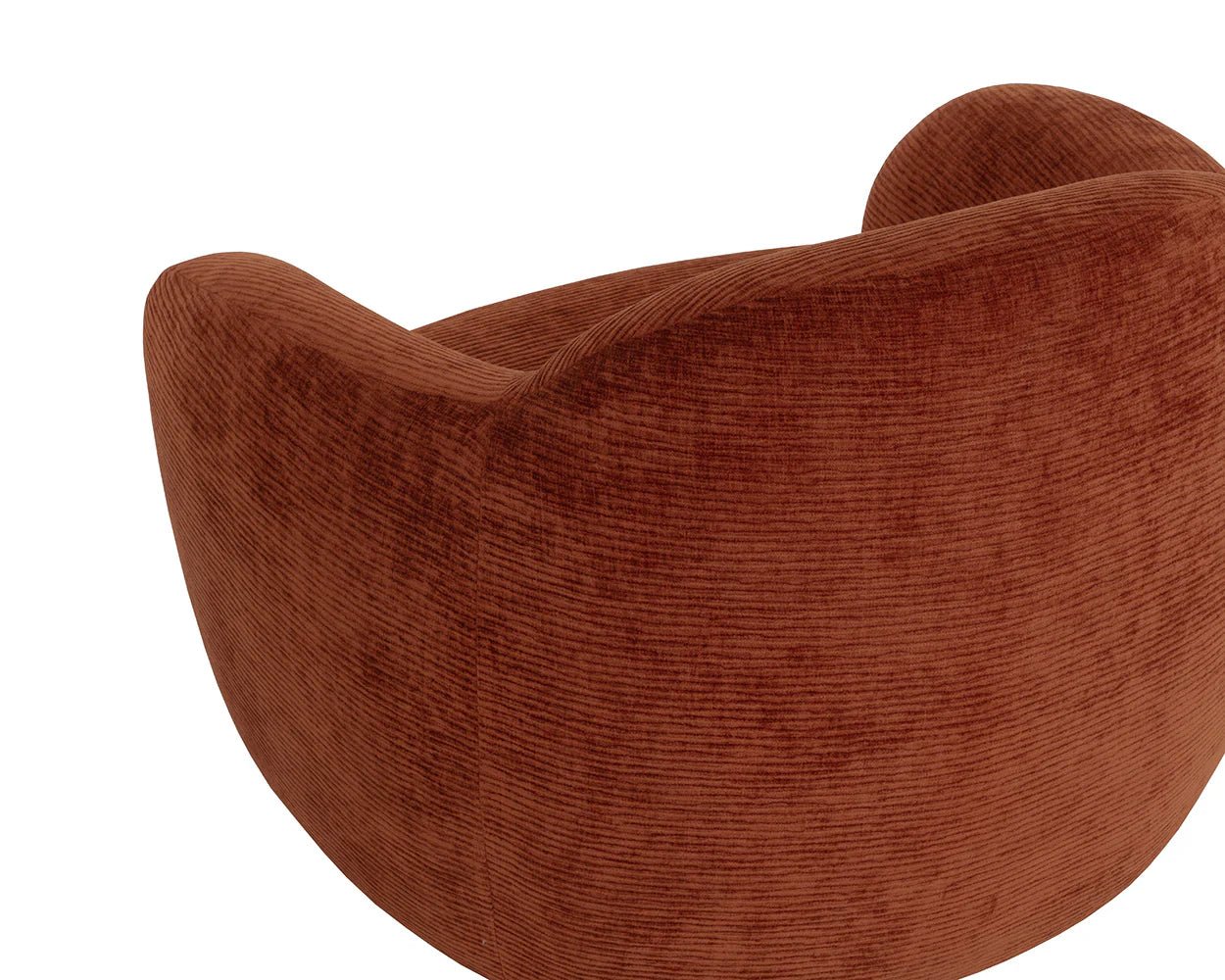 Ismo Swivel Lounge Chair - Opera Spice - Central Designs