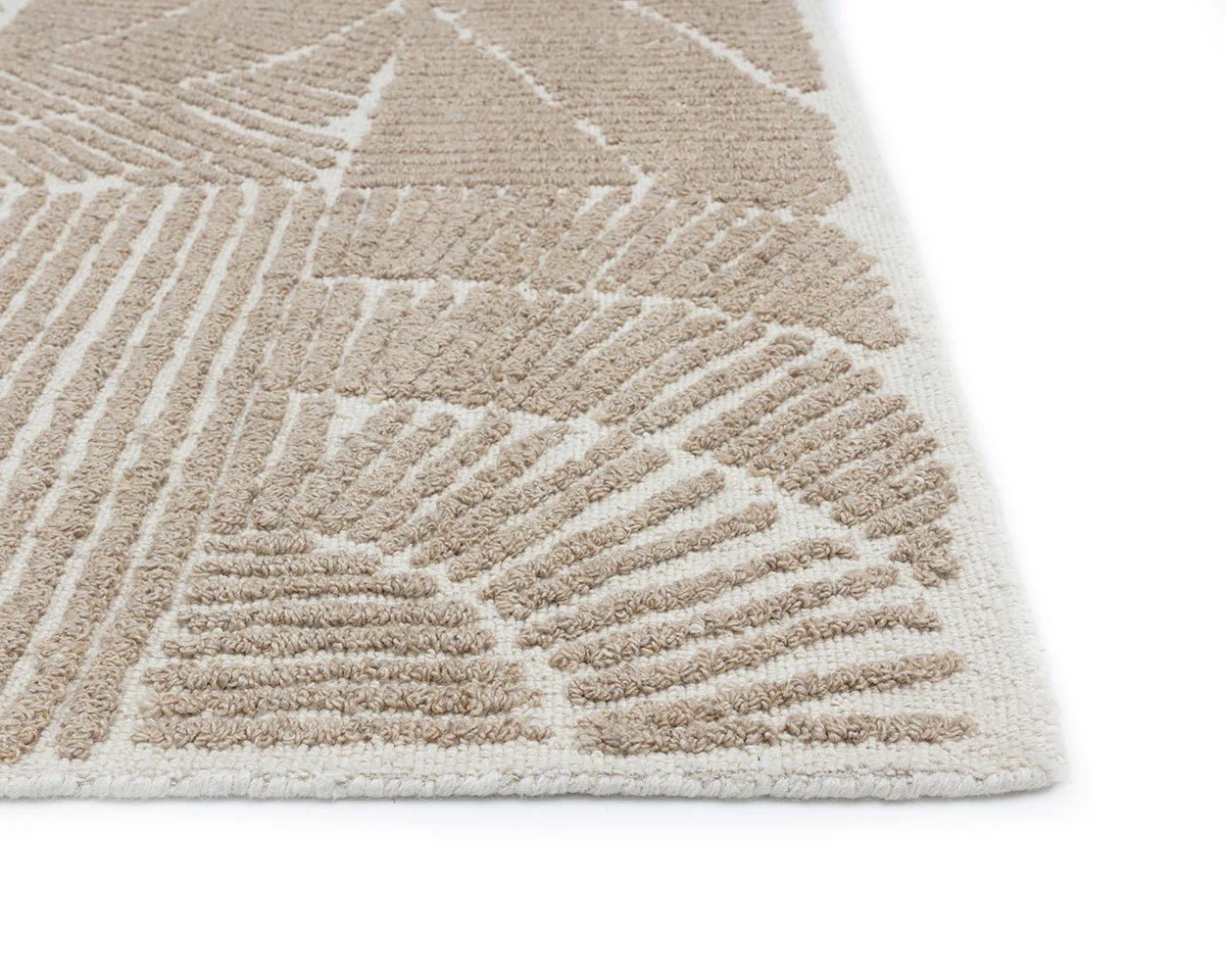 Corinthia Hand - Tufted Rug - Ivory/Beige - 8' X 10' - Central Designs