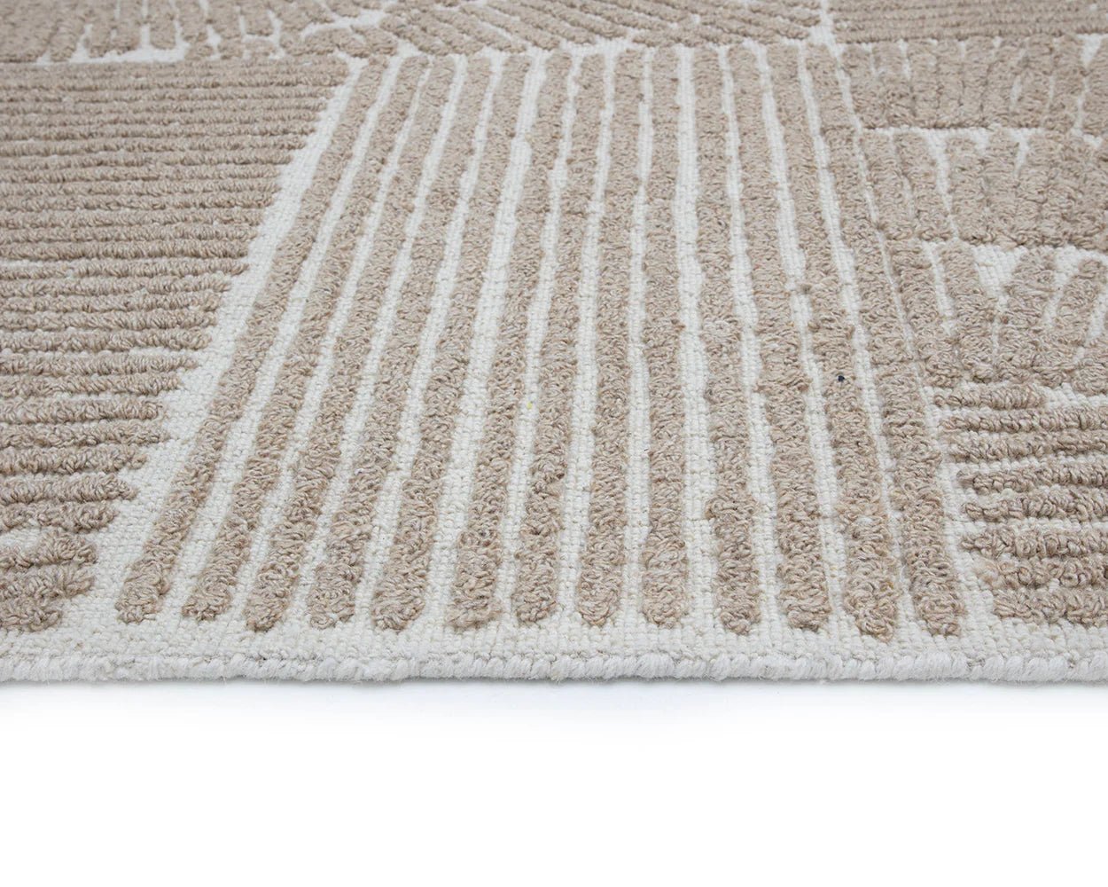 Corinthia Hand - Tufted Rug - Ivory/Beige - 9' X 12' - Central Designs