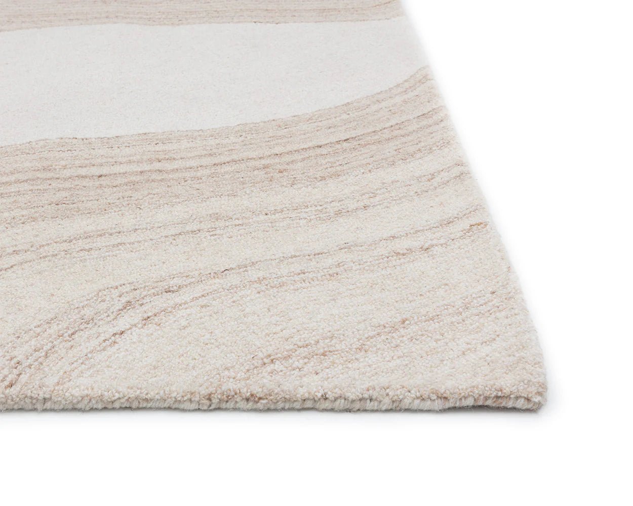 Sanibel Hand - Tufted Rug - Ivory / Beige - 8' X 10' - Central Designs