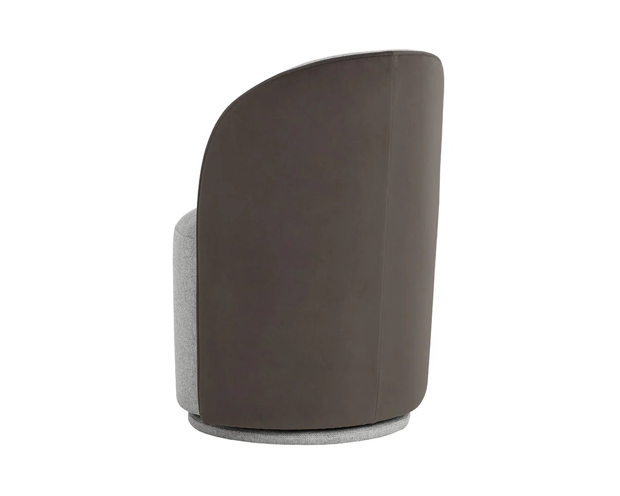Cavoli Swivel Dining Chair - Belfast Heather Grey / Meg Ash - Central Designs