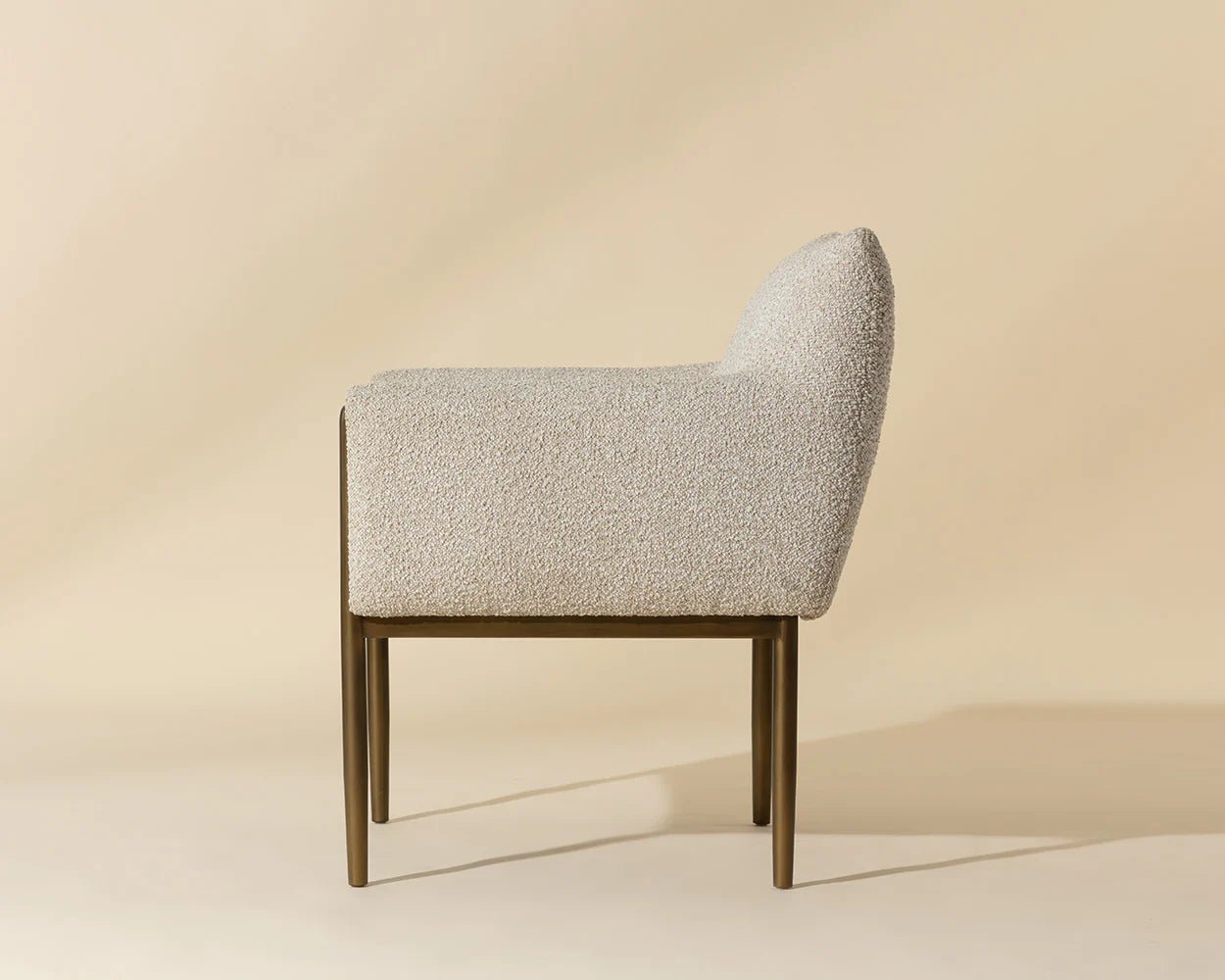 Olea Dining Armchair - Santa Cruz Oatmeal - Central Designs