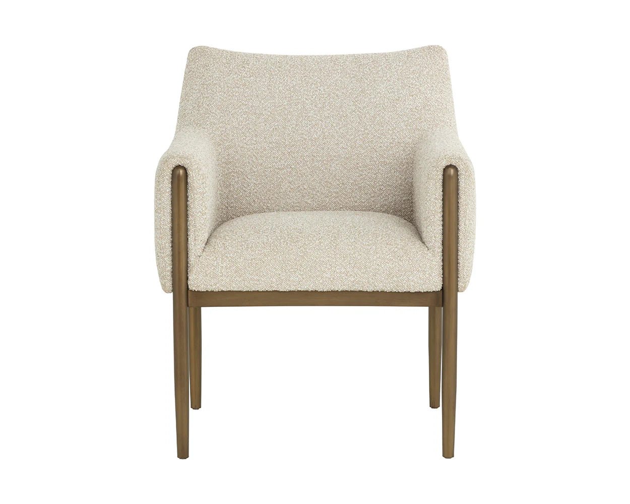 Olea Dining Armchair - Santa Cruz Oatmeal - Central Designs