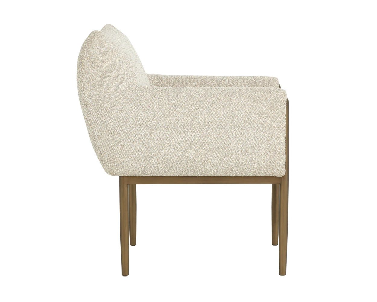 Olea Dining Armchair - Santa Cruz Oatmeal - Central Designs