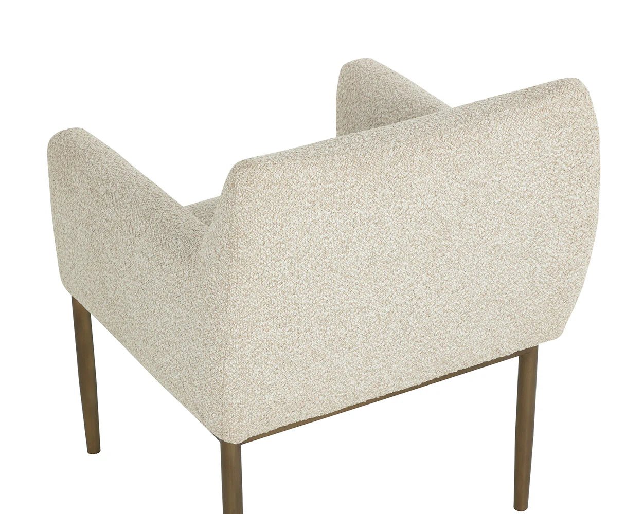 Olea Dining Armchair - Santa Cruz Oatmeal - Central Designs