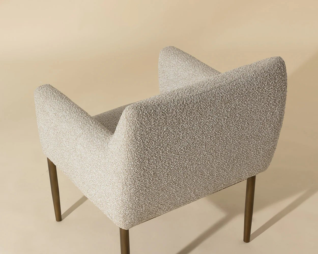 Olea Dining Armchair - Santa Cruz Oatmeal - Central Designs