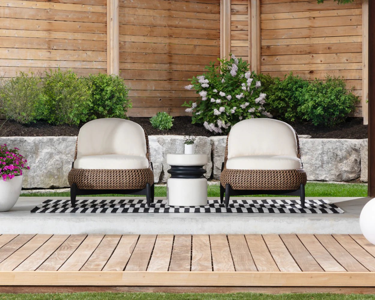 Carilo Lounge Chair - Stinson Cream - Central Designs