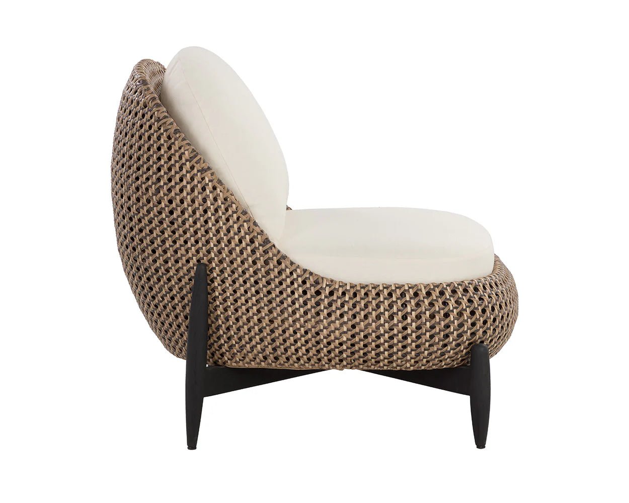 Carilo Lounge Chair - Stinson Cream - Central Designs