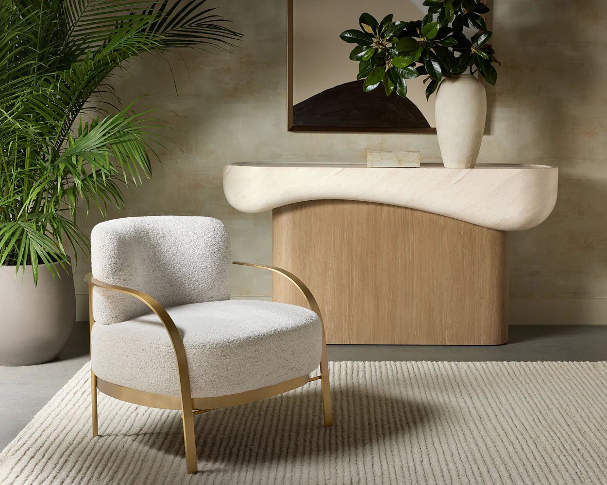 Daphne Lounge Chair - Hailey Moon - Central Designs