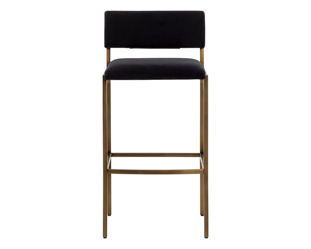 Mori Barstool - Abbington Black - Central Designs