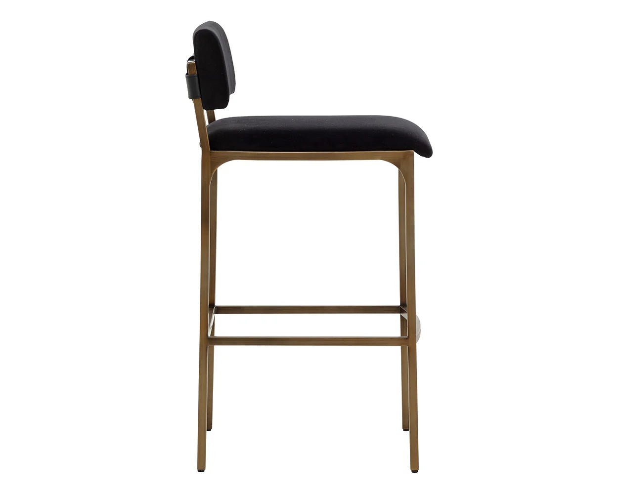 Mori Barstool - Abbington Black - Central Designs