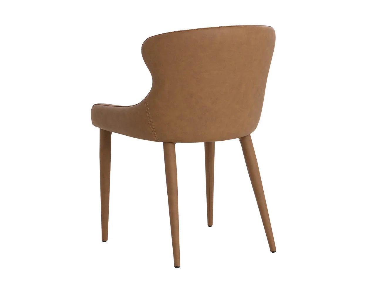 Evora Dining Chair - Milliken Cognac - Central Designs