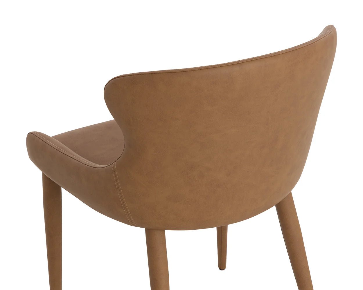 Evora Dining Chair - Milliken Cognac - Central Designs