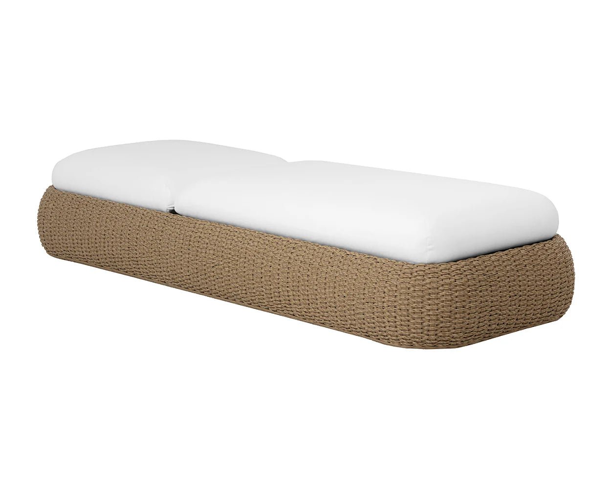 Barcelona Lounger - Natural - Stinson White - Central Designs