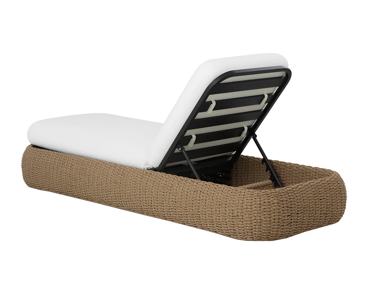 Barcelona Lounger - Natural - Stinson White - Central Designs