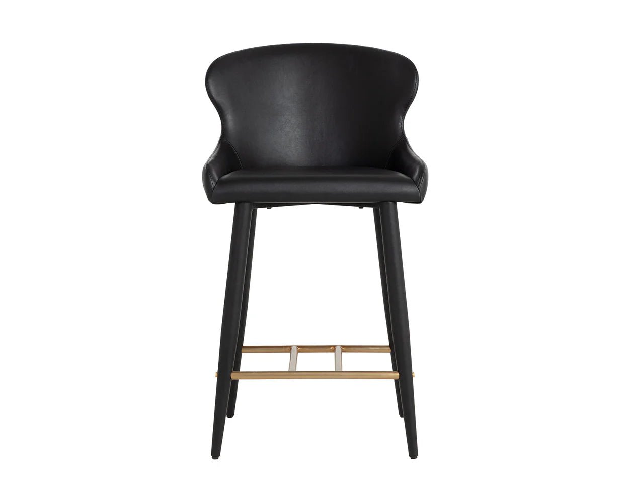 Evora Counter Stool - Bravo Black - Central Designs