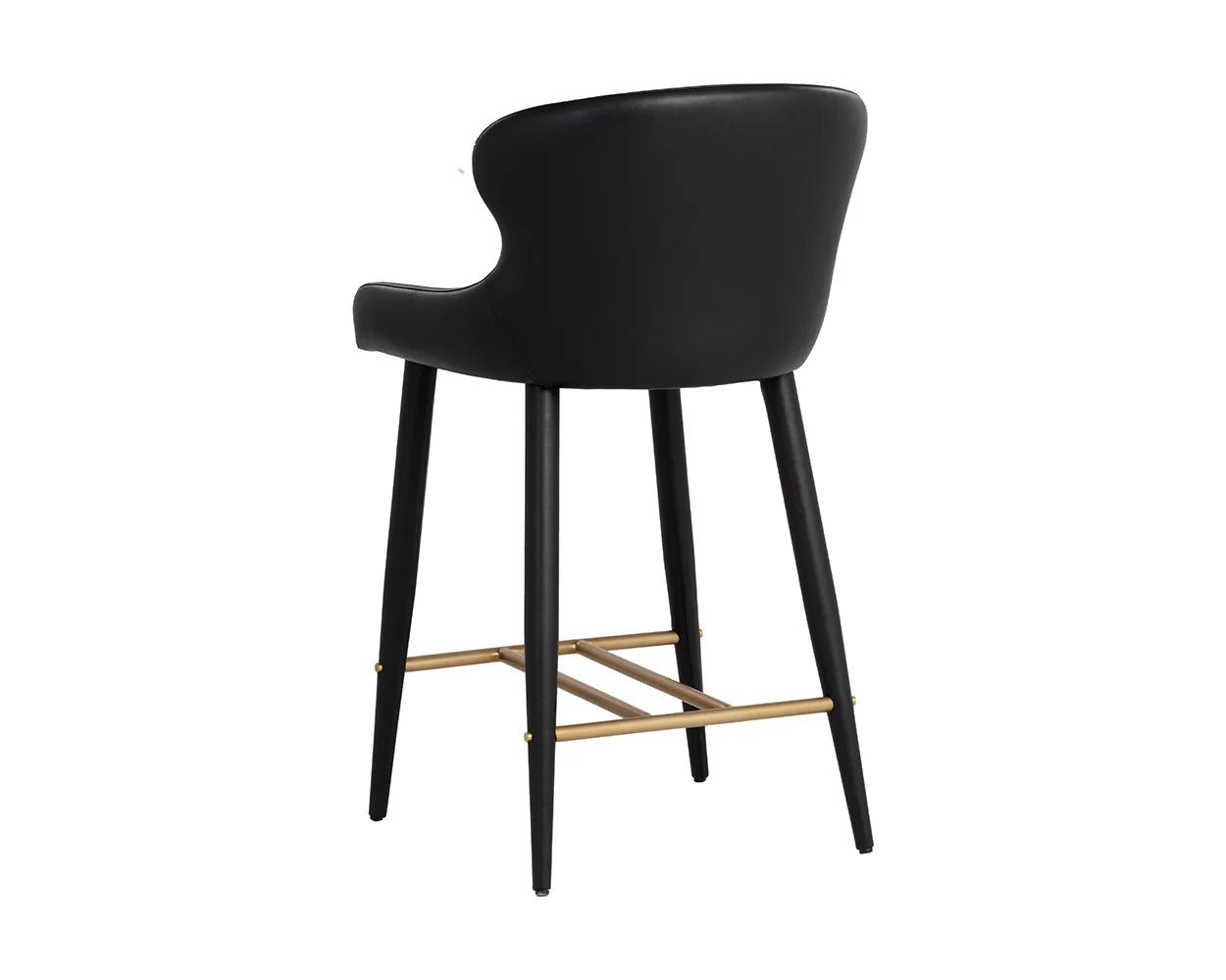 Evora Counter Stool - Bravo Black - Central Designs