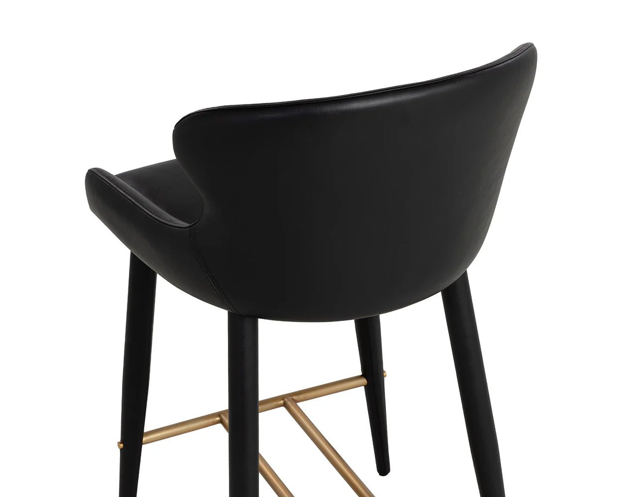 Evora Counter Stool - Bravo Black - Central Designs