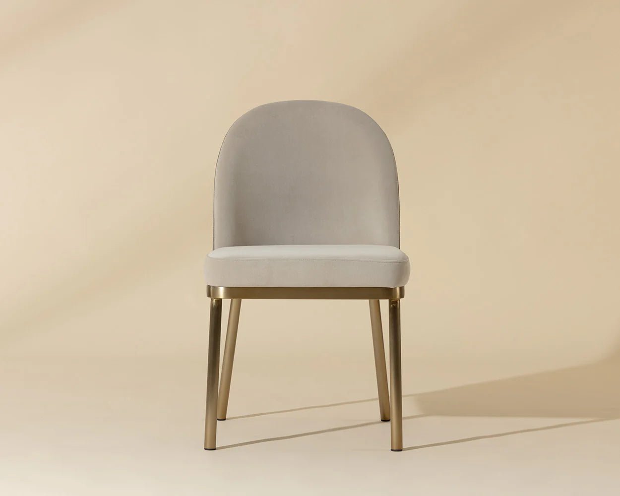 Lavania Dining Chair - Meg Taupe / Porcini Taupe - Central Designs