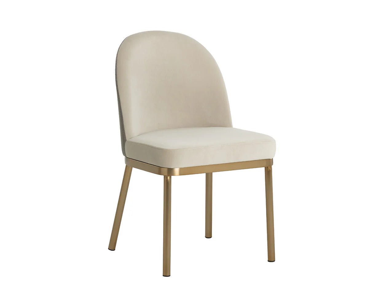 Lavania Dining Chair - Meg Taupe / Porcini Taupe - Central Designs
