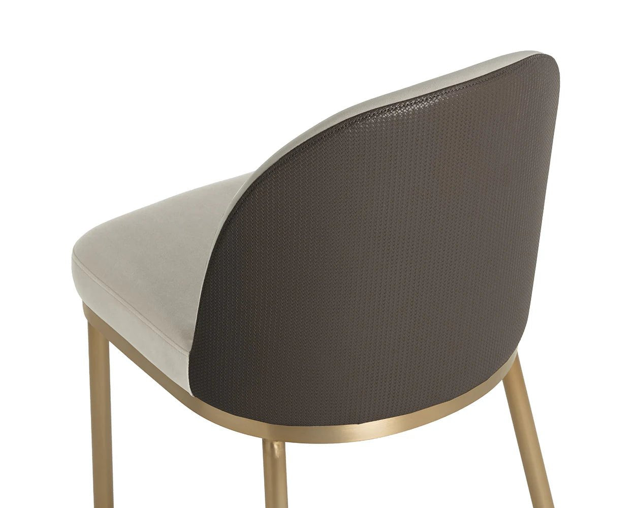 Lavania Dining Chair - Meg Taupe / Porcini Taupe - Central Designs