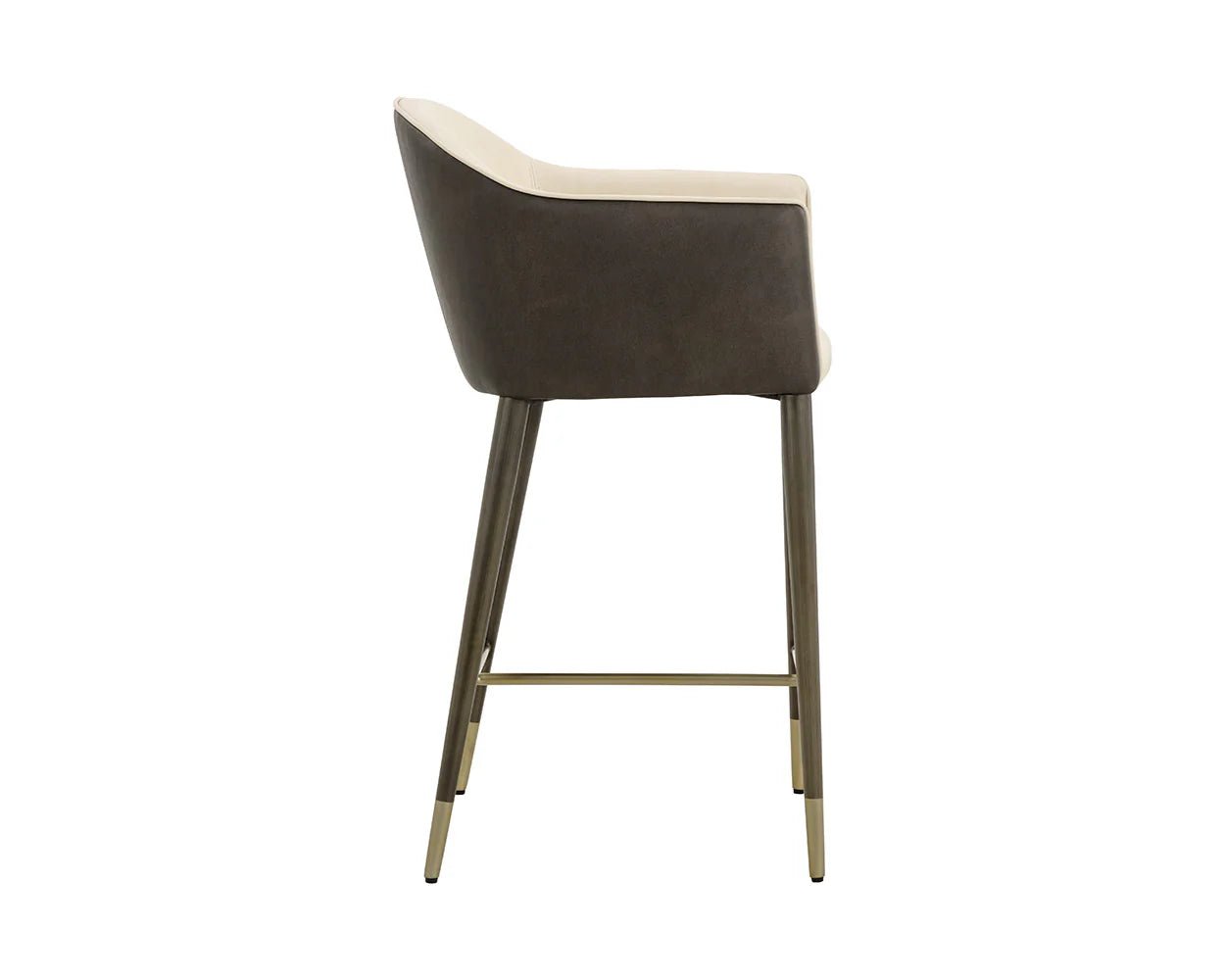Kylin Counter Stool - Dillon Cream / Bravo Ash - Central Designs