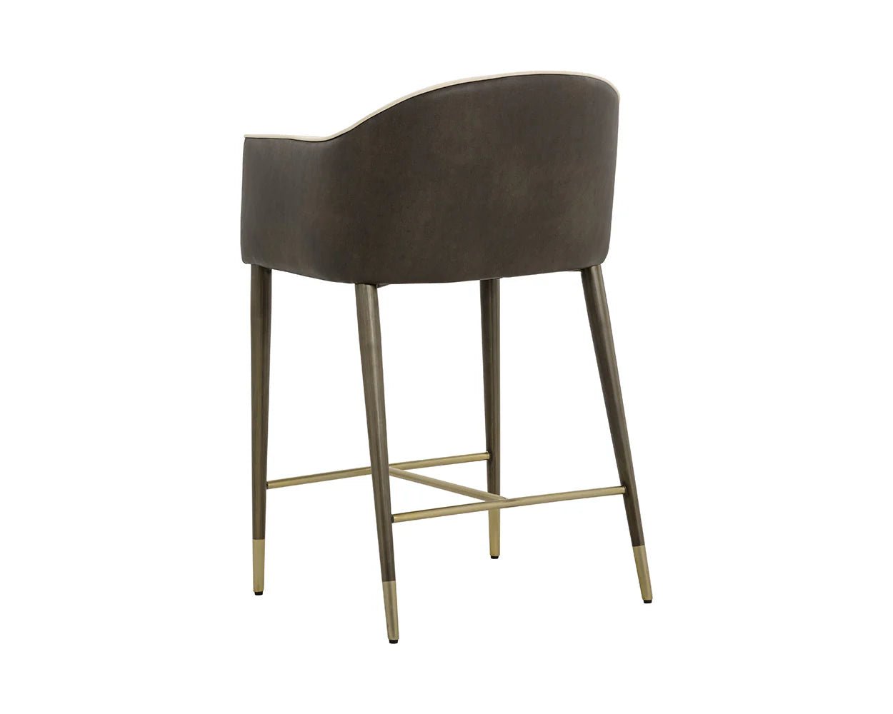 Kylin Counter Stool - Dillon Cream / Bravo Ash - Central Designs