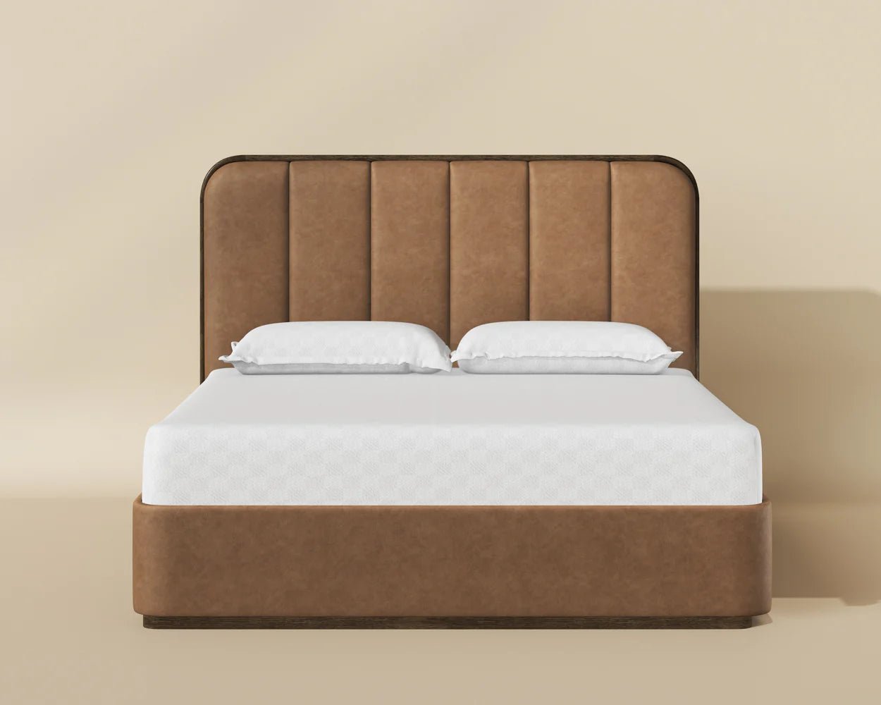 Jamille Bed - King - Milliken Cognac - Central Designs