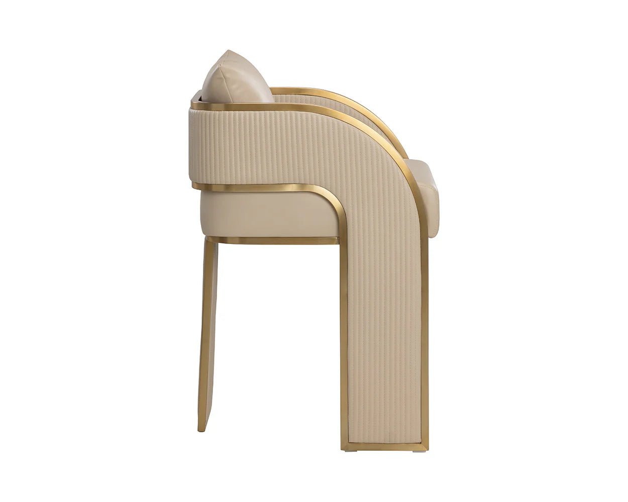 Baz Counter Stool - Napa Beige - Central Designs