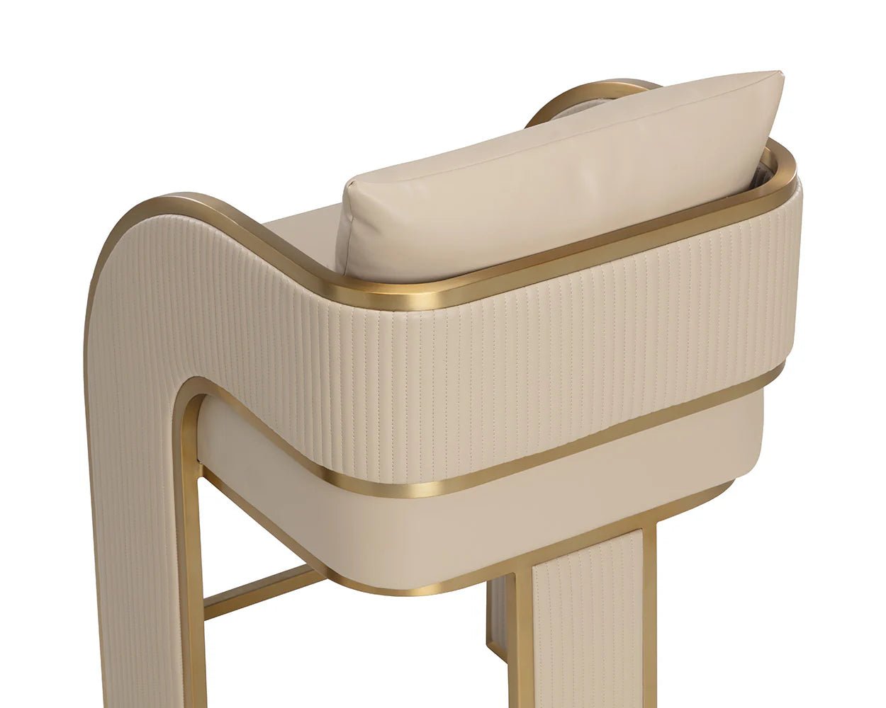 Baz Counter Stool - Napa Beige - Central Designs