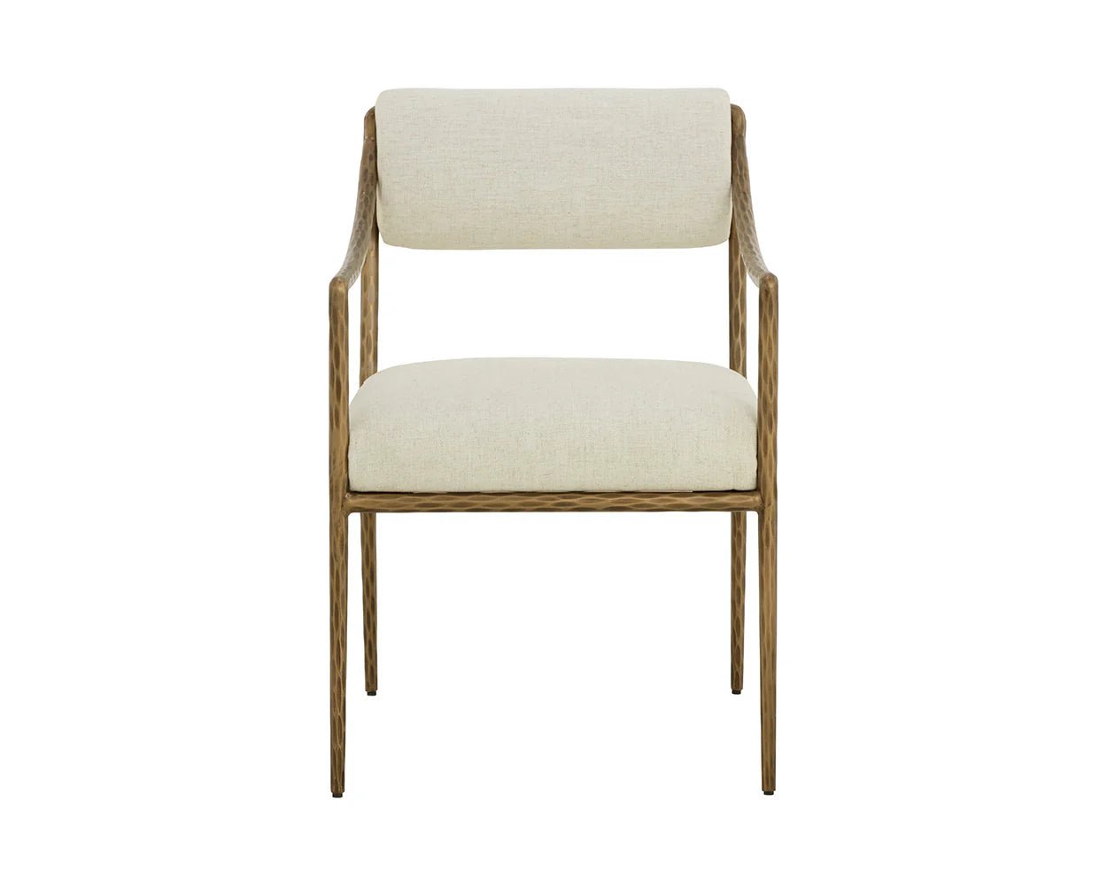Leticia Dining Armchair - Geralt Linen - Central Designs