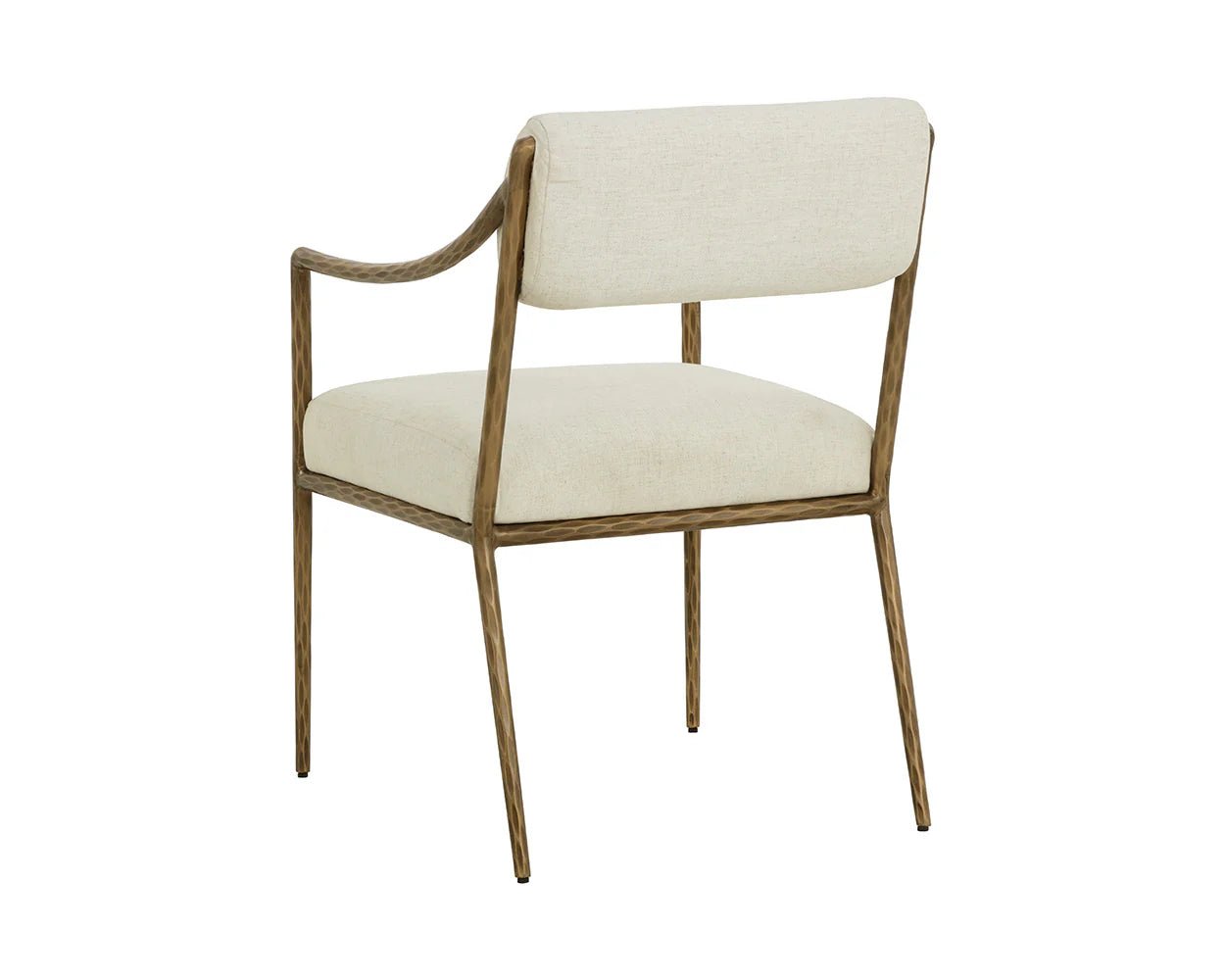 Leticia Dining Armchair - Geralt Linen - Central Designs