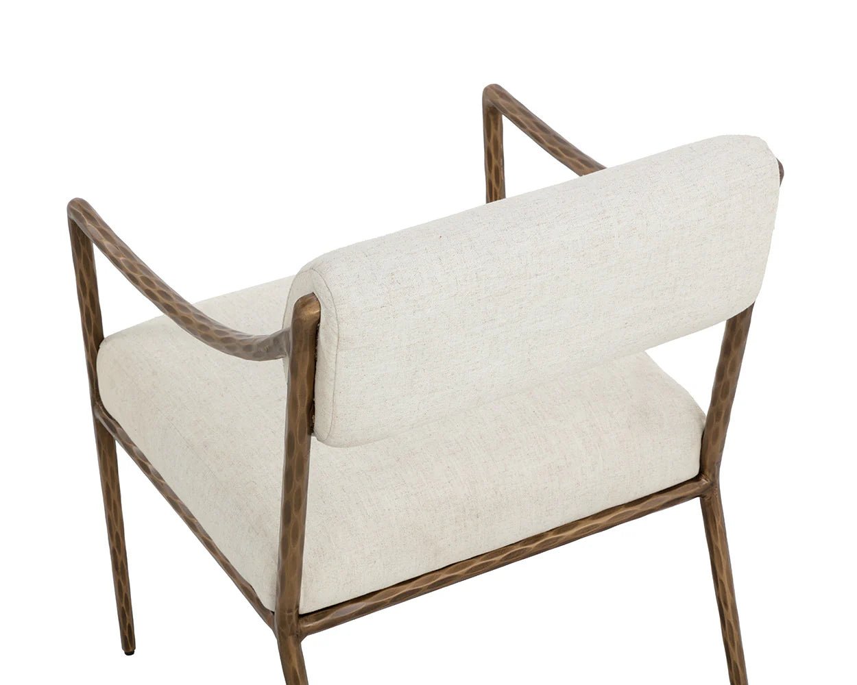 Leticia Dining Armchair - Geralt Linen - Central Designs
