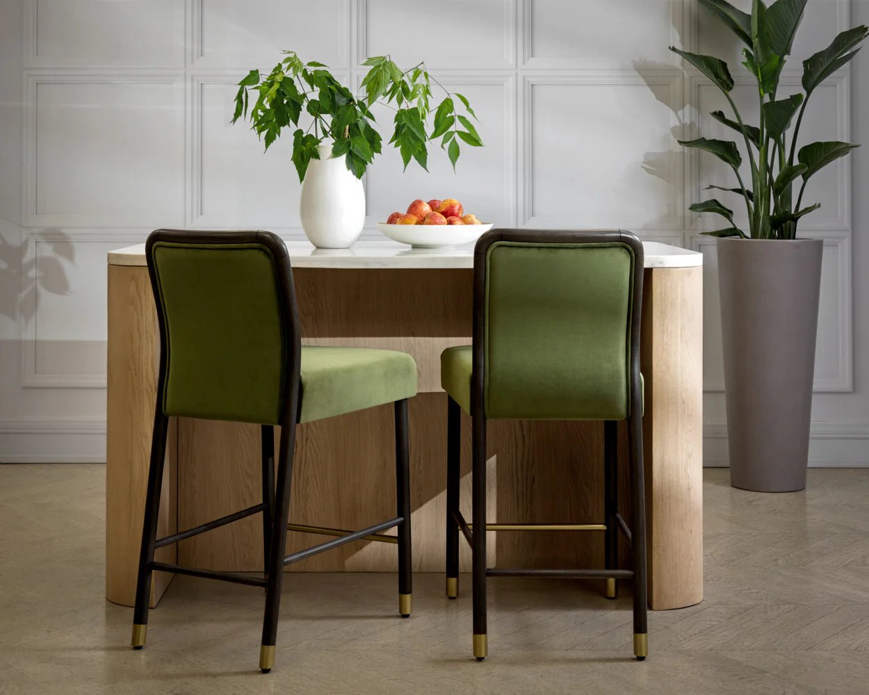 Jeno Counter Stool - Meg Olive - Central Designs