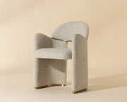 Snowden Dining Armchair - Noah Ecru - Central Designs