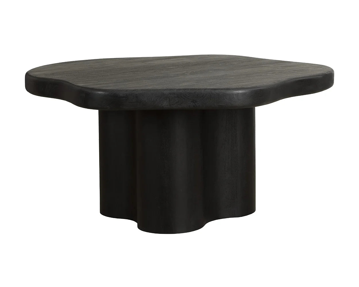 Bellona Dining Table - Charcoal Black - 68.5" - Central Designs