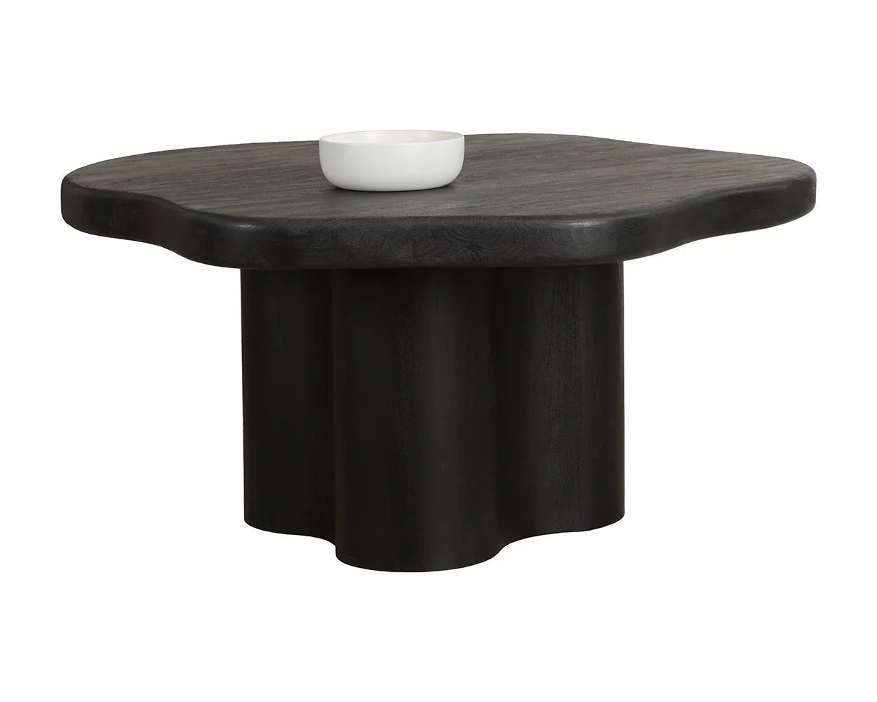 Bellona Dining Table - Charcoal Black - 68.5" - Central Designs
