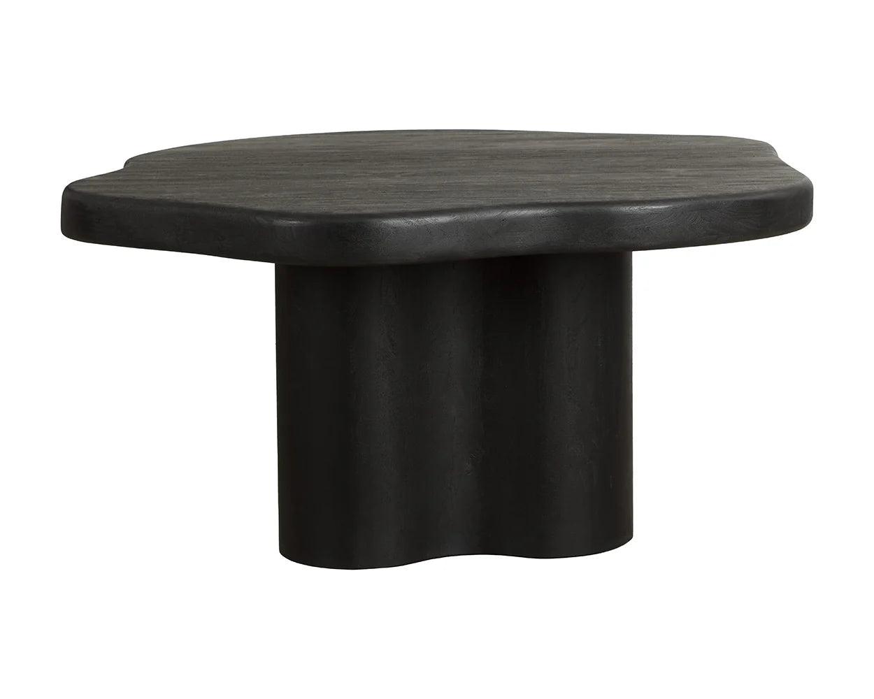 Bellona Dining Table - Charcoal Black - 68.5" - Central Designs